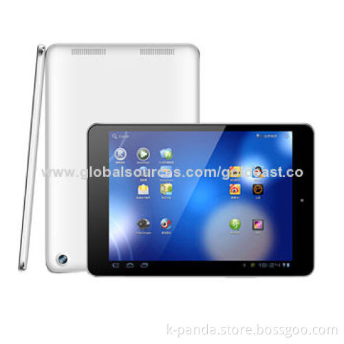 7.85" TFT Capacitive Touch Screen OGS 1,024x768P Dual-Core Tablet PCs/MIDs in Boxchip A23, 1GB Flash